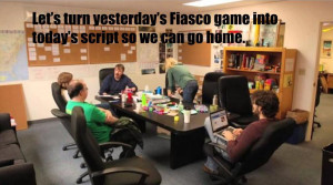 Fiasco Script MEeting