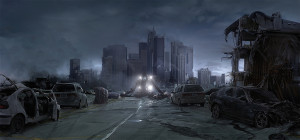 post apocalyptic city