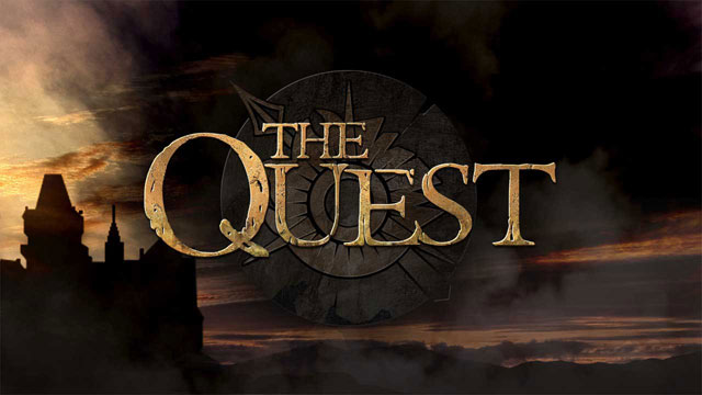 Title card for The Quest reality TV show